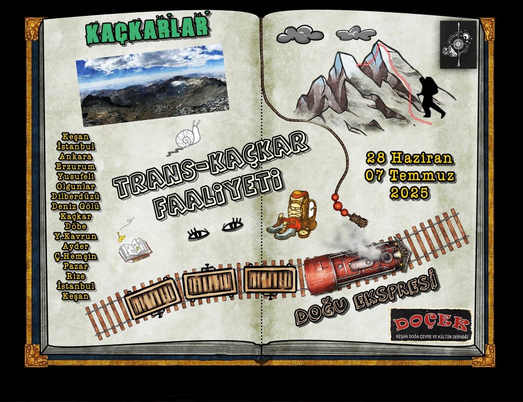 DOÇEK ekibi Kaçkarlar’a gidiyor | Edirne Ahval Gazetesi Kackars | Edirne Ahval Gazetesi