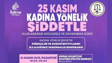Belediyeden 'kadına yönelik şiddetle mücadele' konferansı | Edirne Ahval Gazetesi site 40 1 | Edirne Ahval Gazetesi