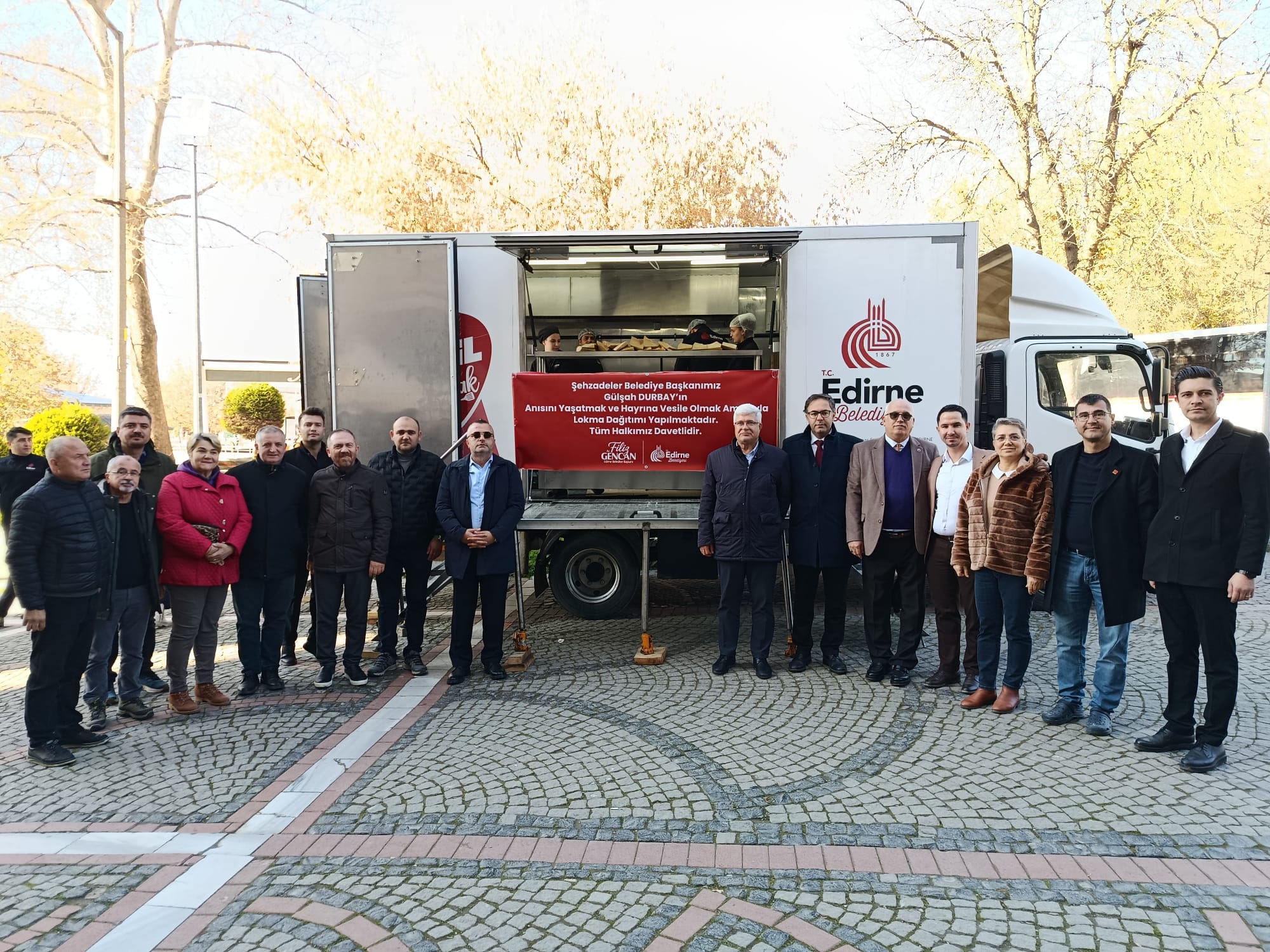 Belediyeden Durbay anısına ikramlar