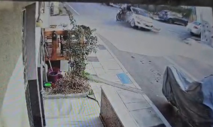 Feci kaza güvenlik kamerasında: 1 ölü, 1 yaralı!