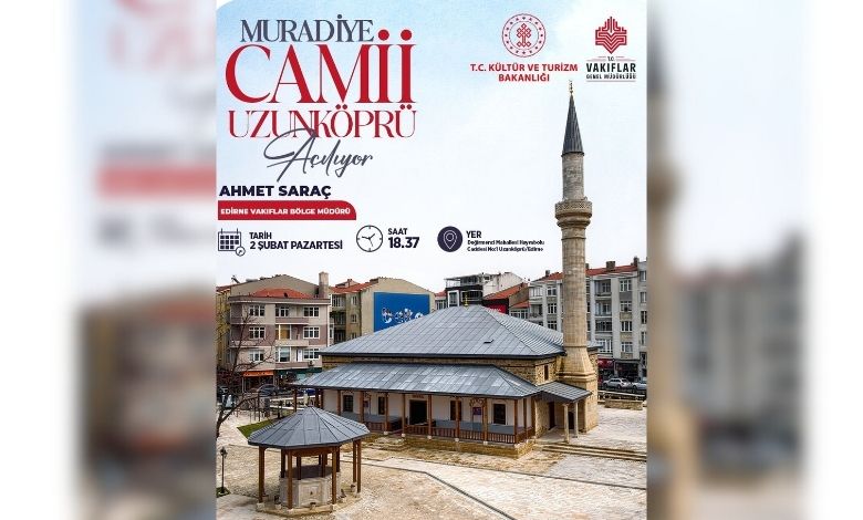 Altı asırlık camide yeniden saf tutulacak! | Edirne Ahval Gazetesi site 2026 01 30T181114.894 | Edirne Ahval Gazetesi